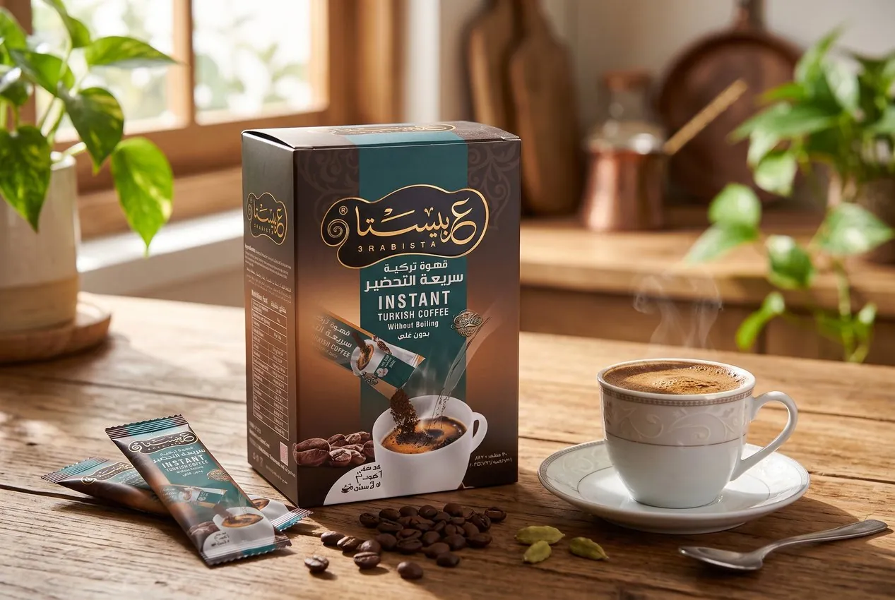 3rabista Instant Turkish Coffee Showcase
